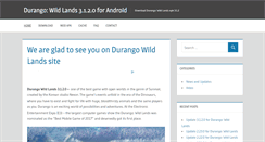 Desktop Screenshot of durangowild.com